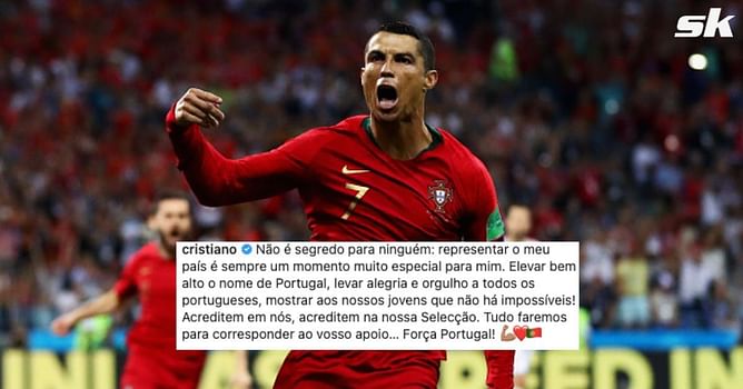 "Believe in us!" - Cristiano Ronaldo in confident mood ahead of Portugal's crucial World Cup playoff game against Turkey