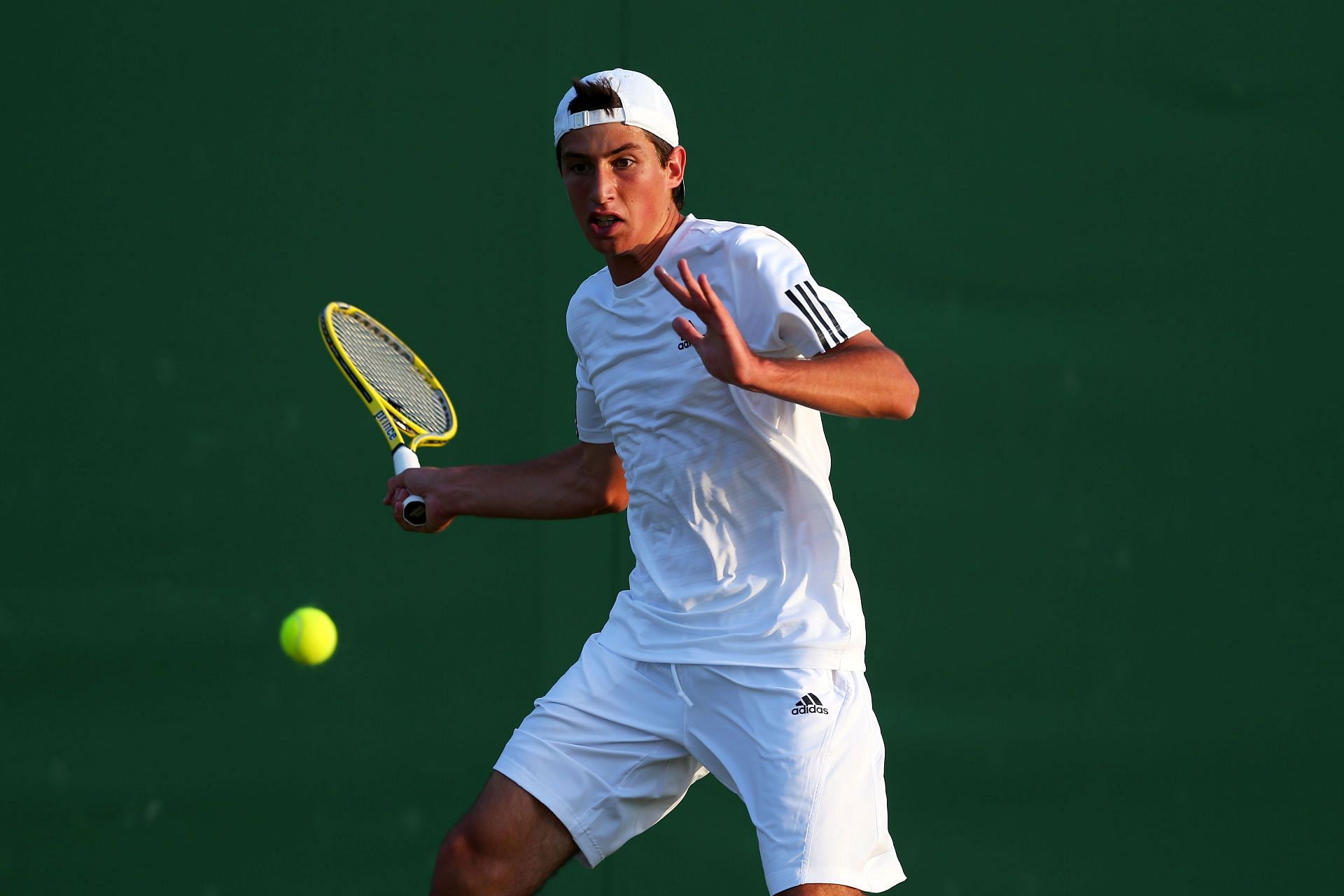 Pedro Cachin at the Wimbledon Boys&#039; Singles 2013