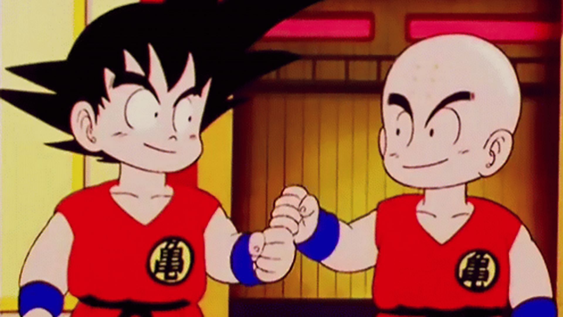 Young Goku and Krillin (Image via Toei Animation)