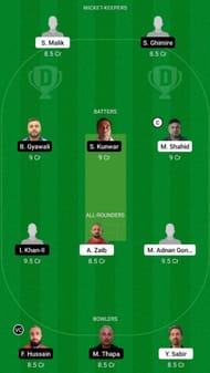 MAL vs GOR Dream11 Fantasy Suggestion #2