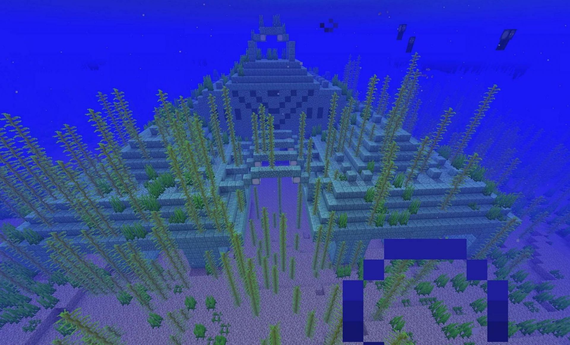 Ocean monument (Image via Minecraft Wiki)