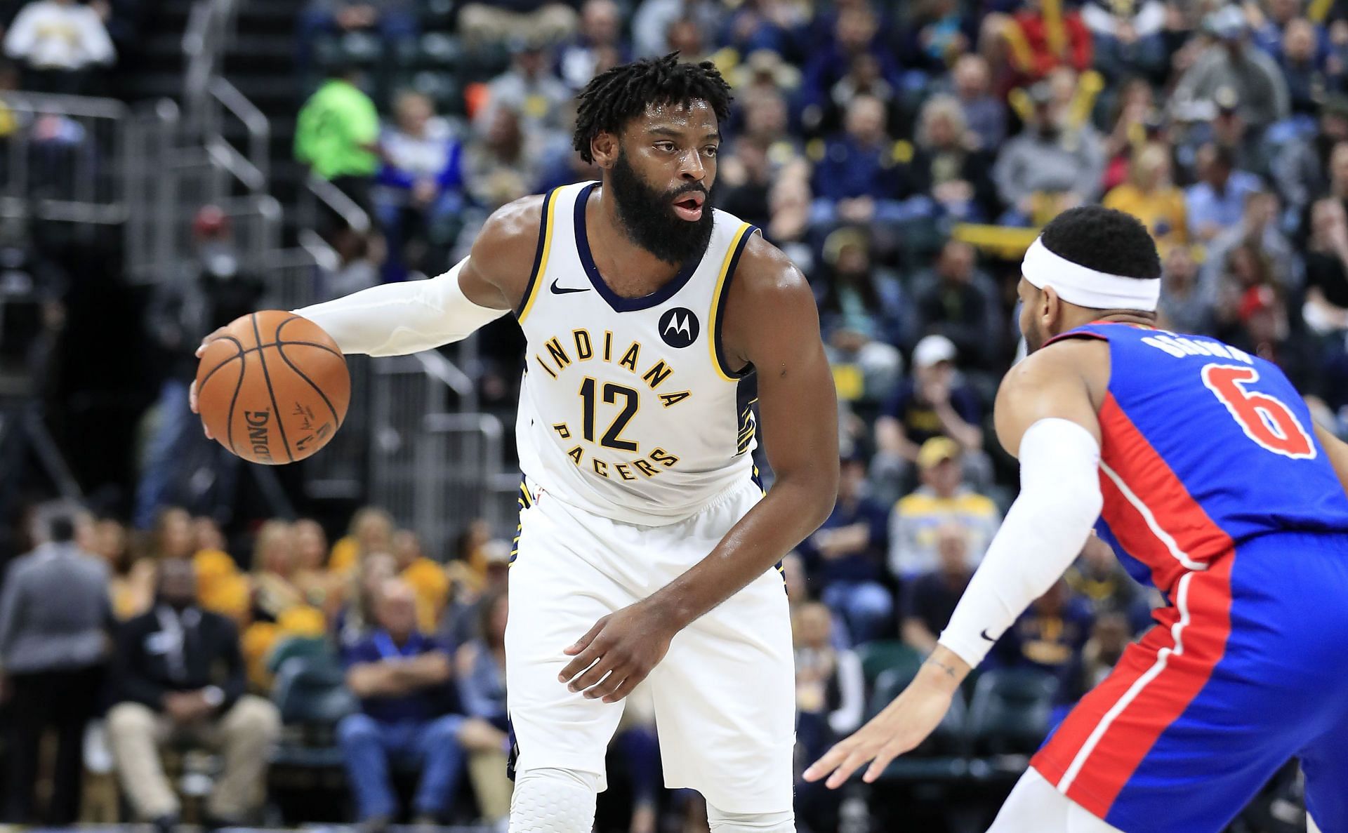 Tyreke Evans playing for the Indiana Pacers in 2019.