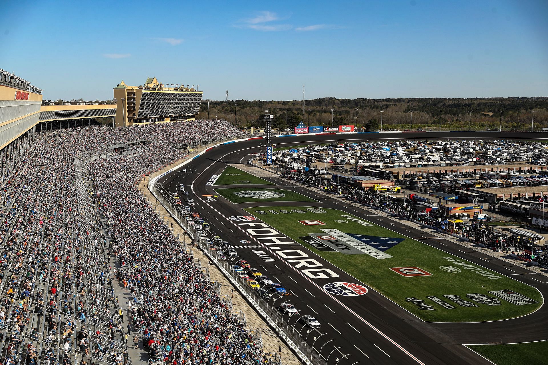 NASCAR Cup Series Folds of Honor QuikTrip 500.