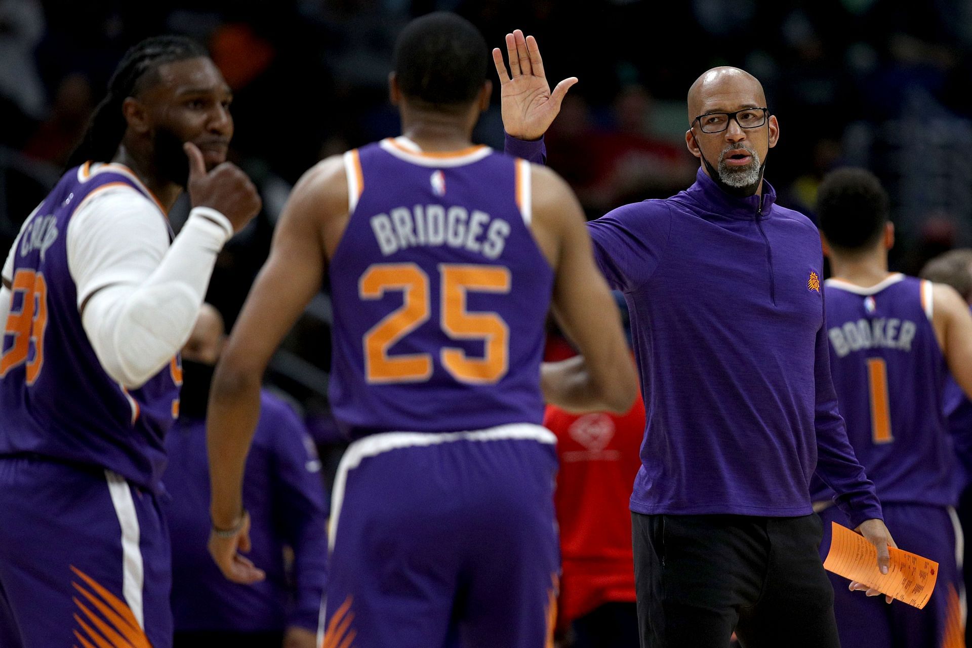 Phoenix Suns head coach Monty Williams