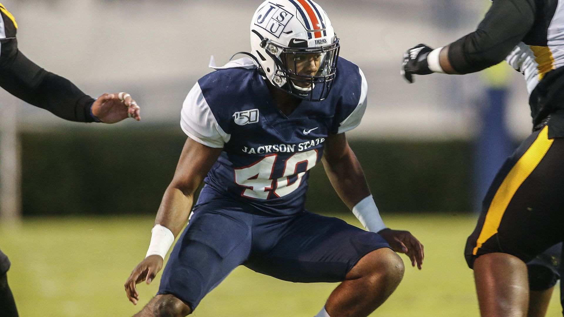 Jackson State linebacker Keonte Hampton | Source: Jackson State Athletics