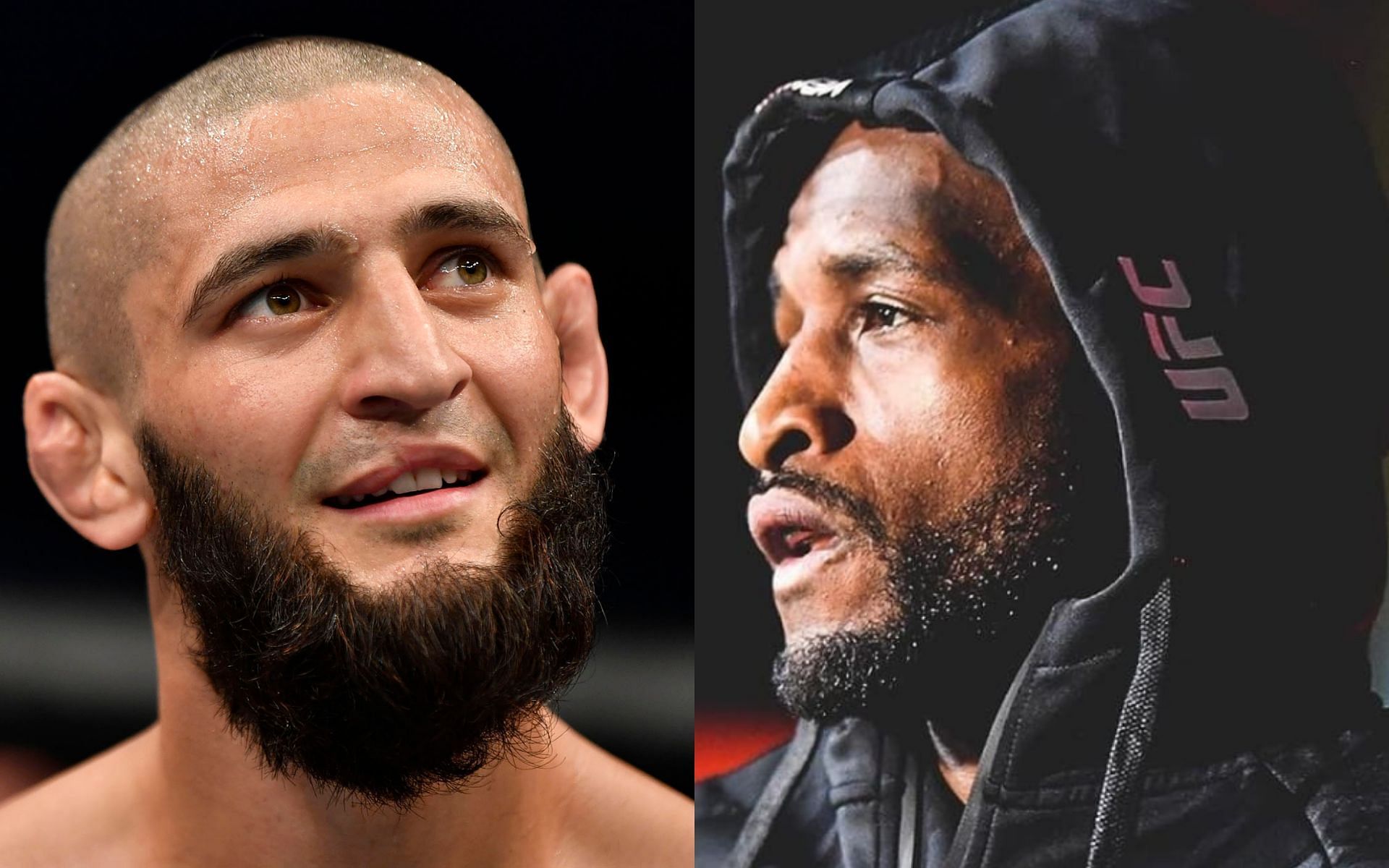 Khamzat Chimaev (left. Image credit: UFC.com), Neil Magny (right. Image credit: @neil_magny170 on Instagram)