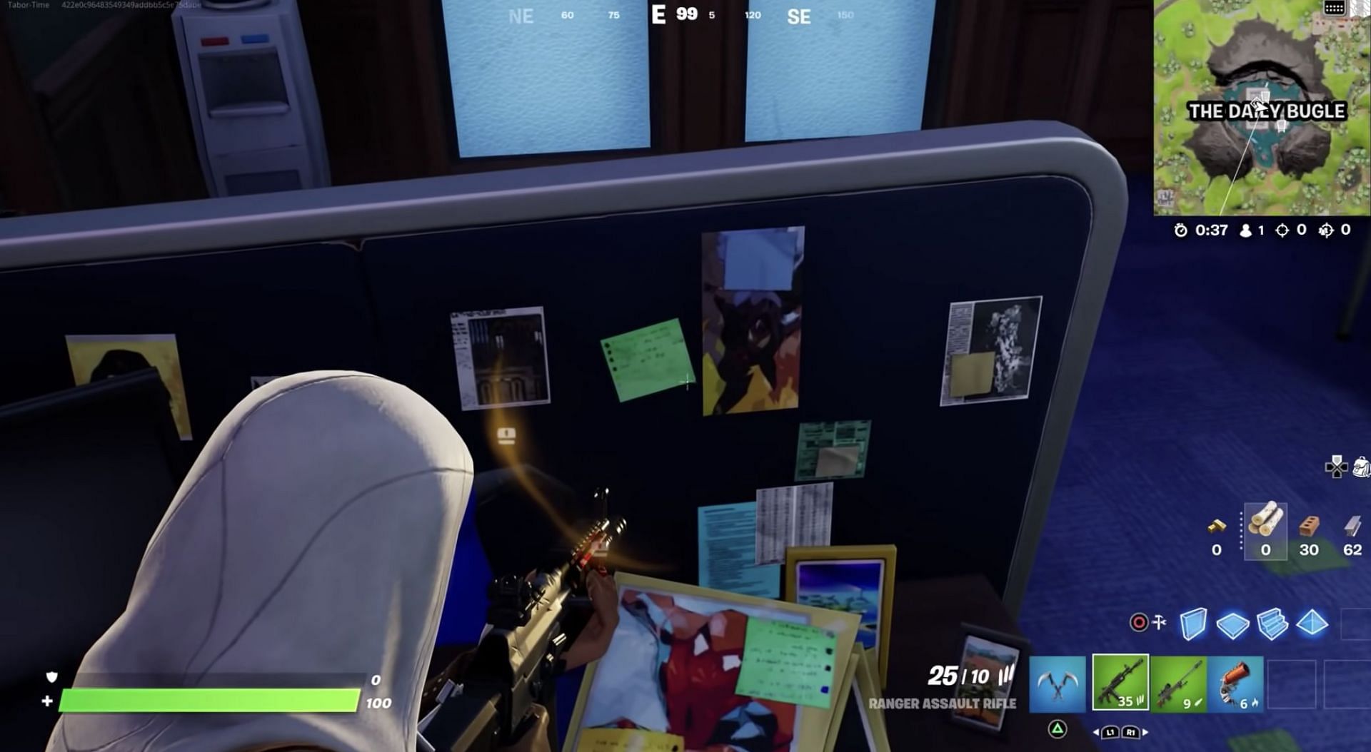Miles Morales tease in-game (Image via TaborHill on YouTube)
