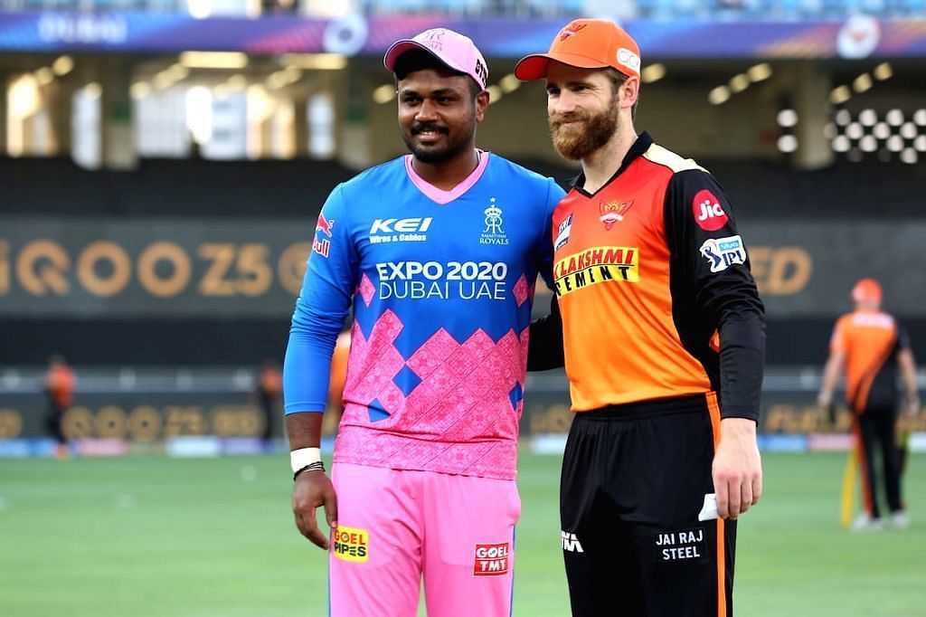 Can Sanju Samson(left)&#039;s new-look Royals get one over Kane Williamson (right)&#039;s Sunrisers side?