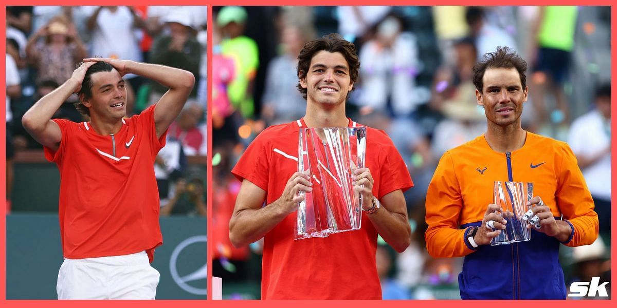 Taylor Fritz was in disbelief at the fact that he defeated a legend like Rafael Nadal to win a title