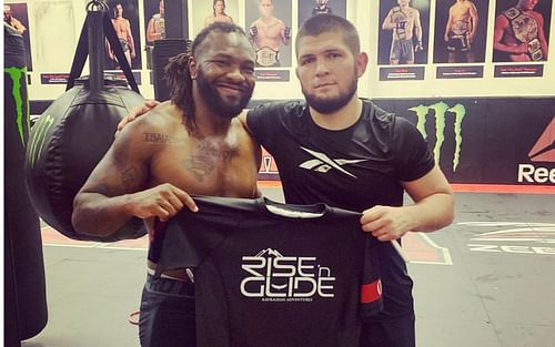 Romero Cotton and Khabib Nurmagomedov [Image credits: @romerocotton via Instagram]