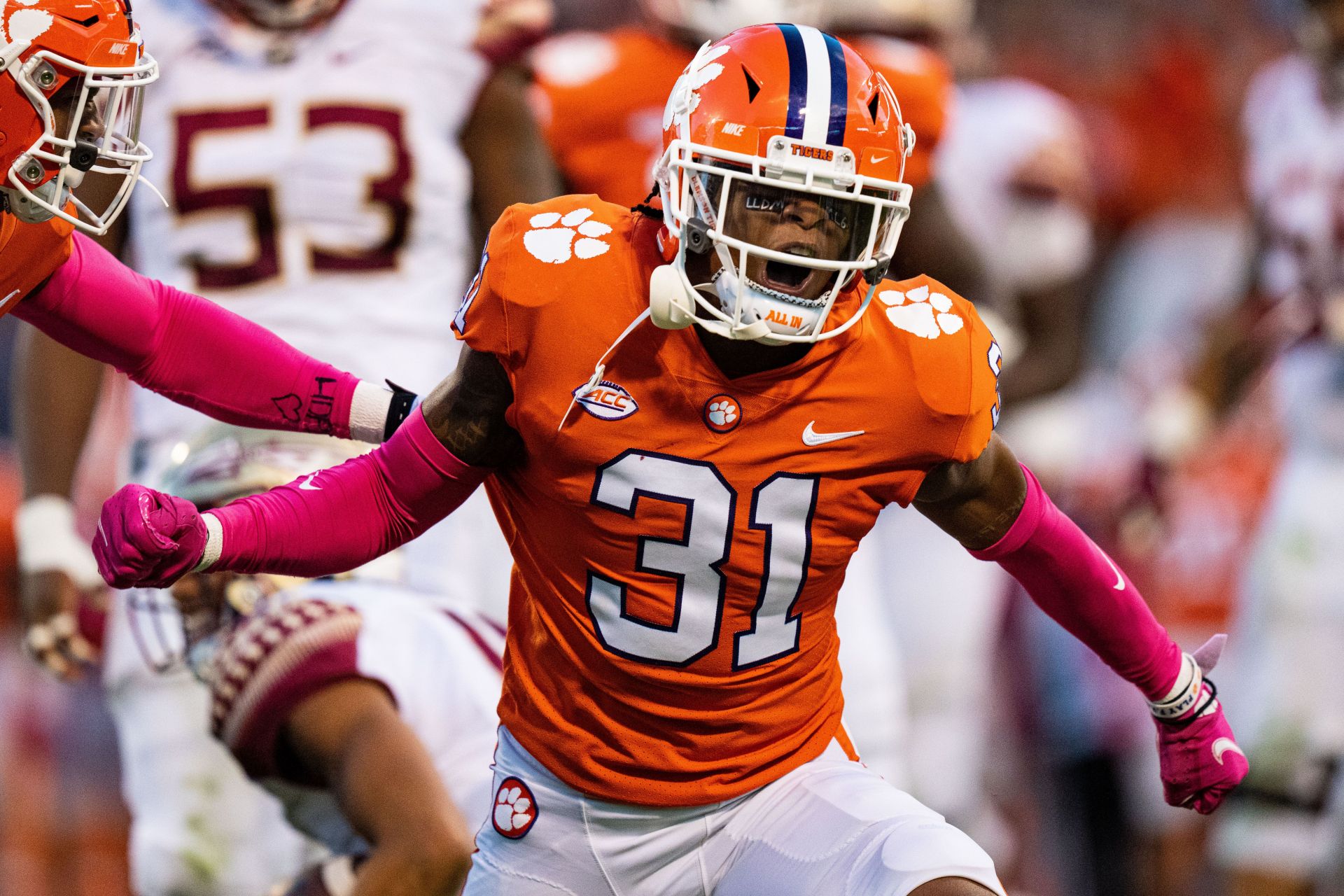 Clemson cornerback Mario Goodrich