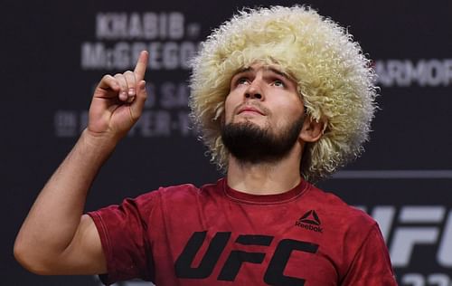 Khabib Nurmagomedov at UFC 229