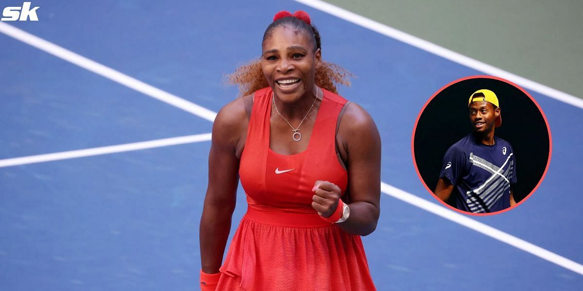 Christopher Eubanks (inset) is of the opinion that Serena Williams is the undisputed GOAT