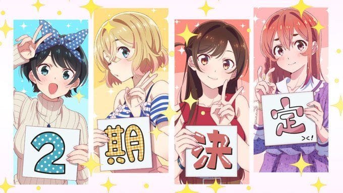 rent-a-girlfriend season 2 release date new visual more