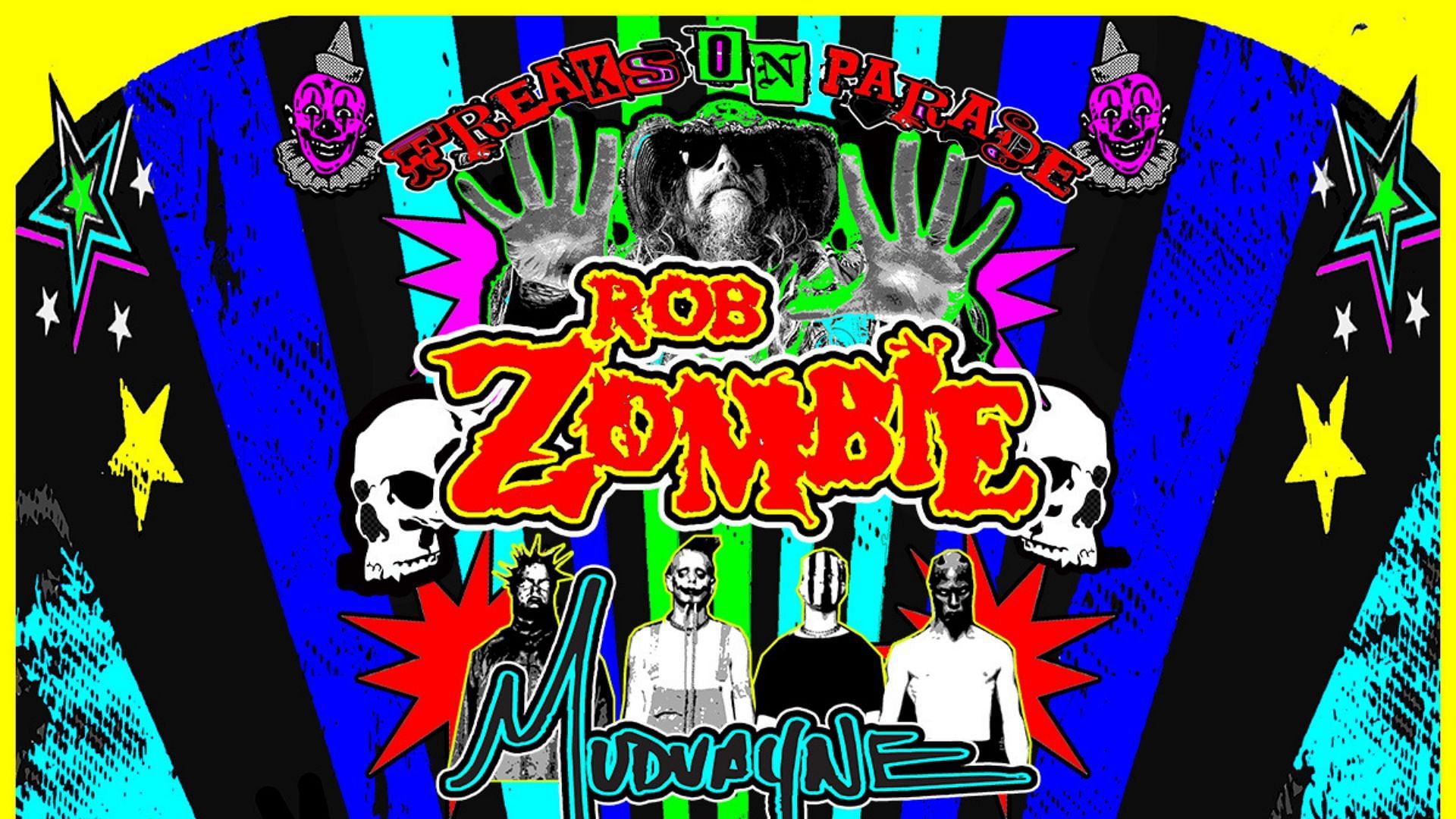 Rob Zombie Freaks on Parade tour 2022 (Image via Rob Zombie/ Twitter)