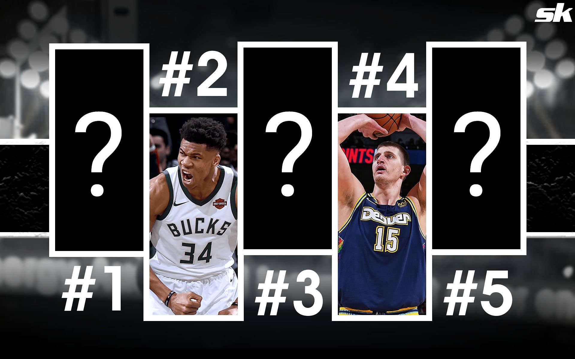 NBA Most Valuable Player (MVP) Power Rankings featuring Giannis