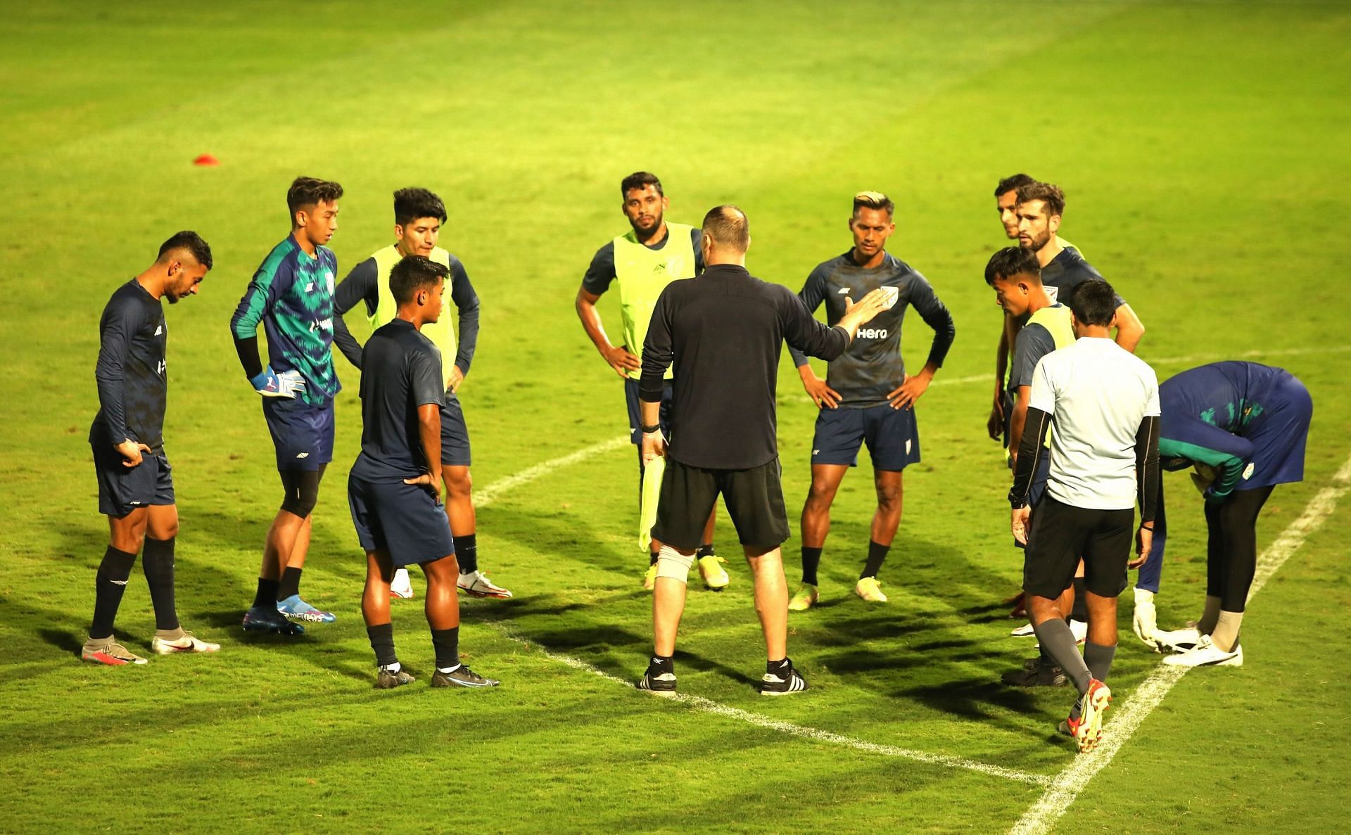 The squad will leave for Bahrain on Monday for the international friendlies. (Image Courtesy: Twitter/IndianFootball)