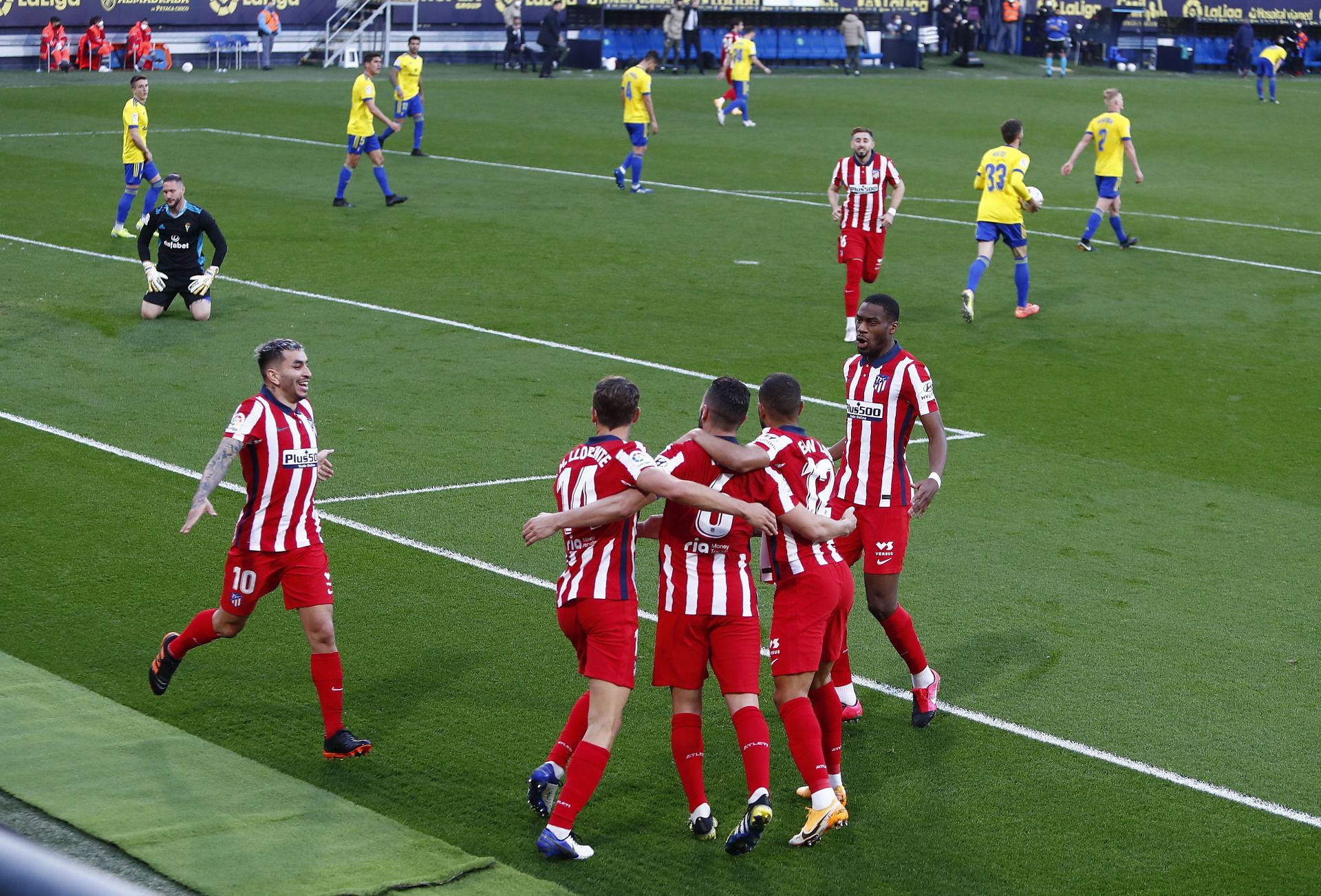 Atletico Madrid take on Cadiz this weekend