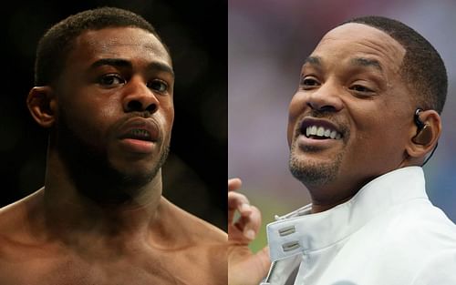 Aljamain Sterling (left); Will Smith (right)