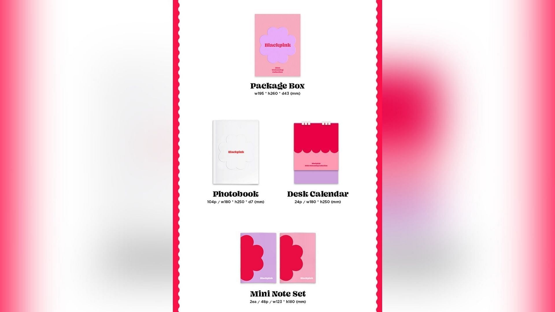 Welcome Collection 2022 Kit (Image via Weverse Shop)