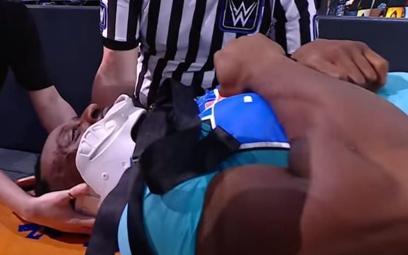 The former WWE Champion suffered an injury on SmackDown