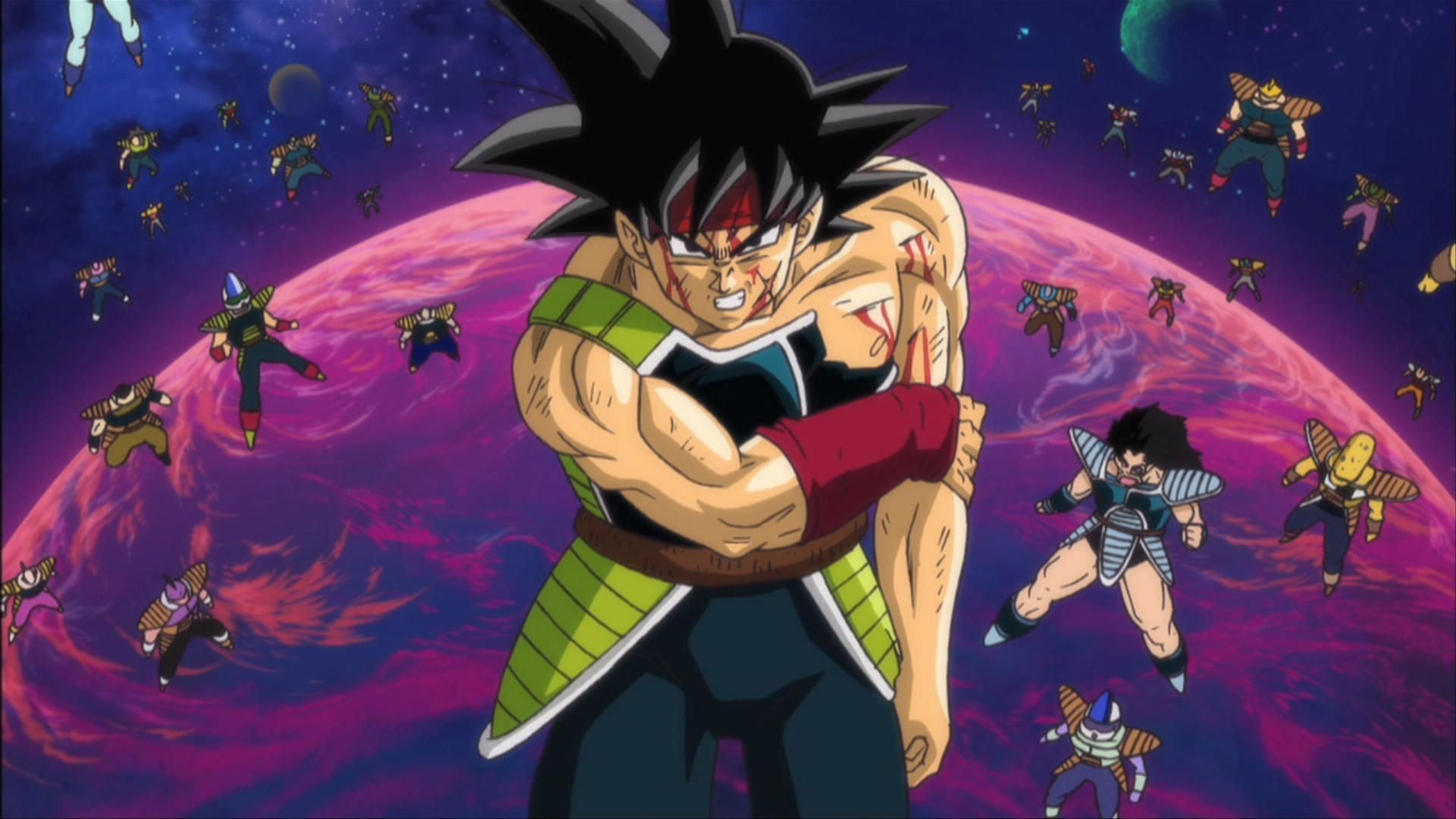 Bardock as seen in the franchise&#039;s anime (Image via Toei Animation)