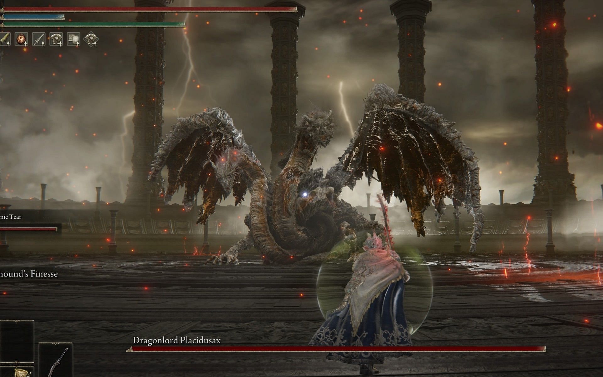This is the hardest dragon fight yet (Image via FromSoftware)