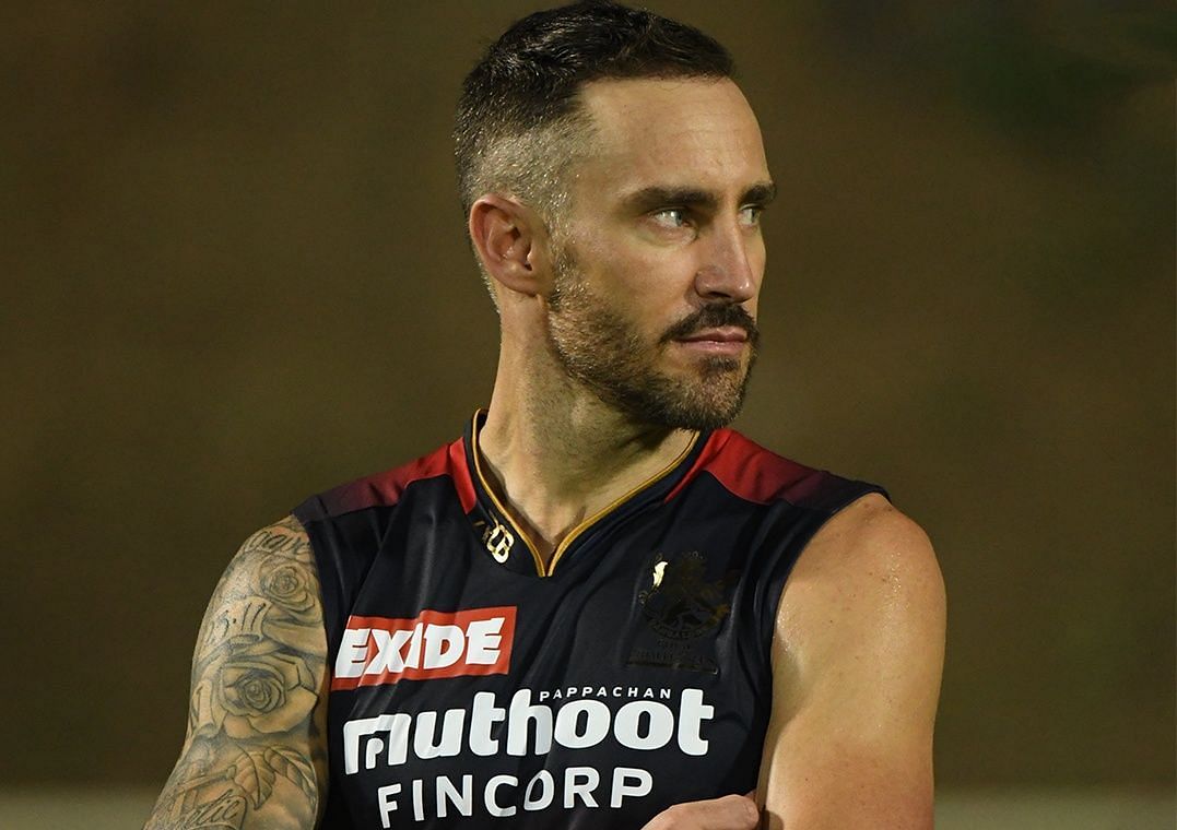 RCB skipper Faf du Plessis. Pic: RCB