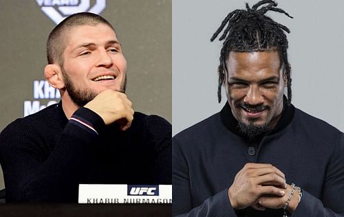 Khabib Nurmagomedov (left) & Kevin Lee (right) [Image Credits- @motownphenom on Instagram]