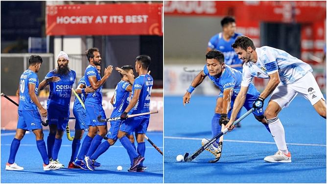 Indian men's team lose 1-3 to Argentina in shootout at FIH Pro League