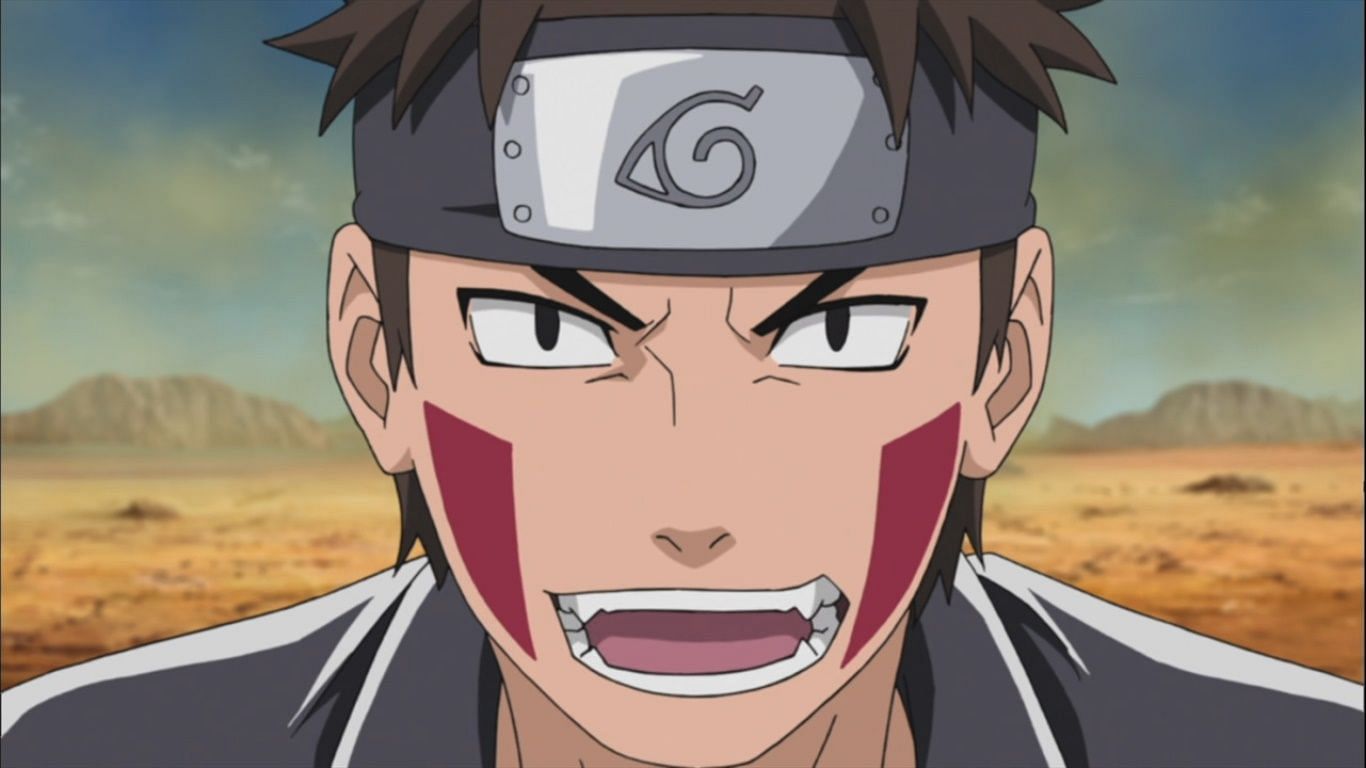 Kiba Inuzuka, as seen in the anime Naruto (Image via Studio Pierrot)