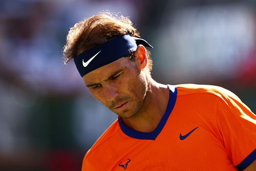 Rafael Nadal at the 2022 Indian Wells Masters