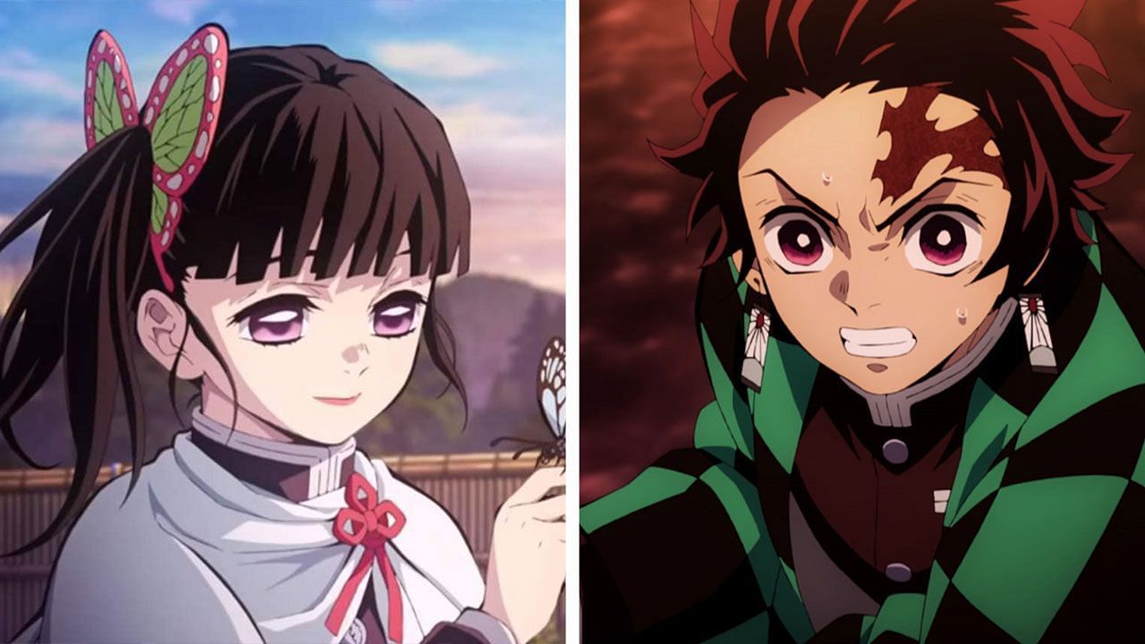 Kanao and Tanjiro as seen in Demon Slayer (Image Via Ufotable)