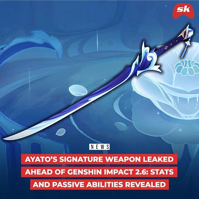 5 Best Swords For Ayato In Genshin Impact