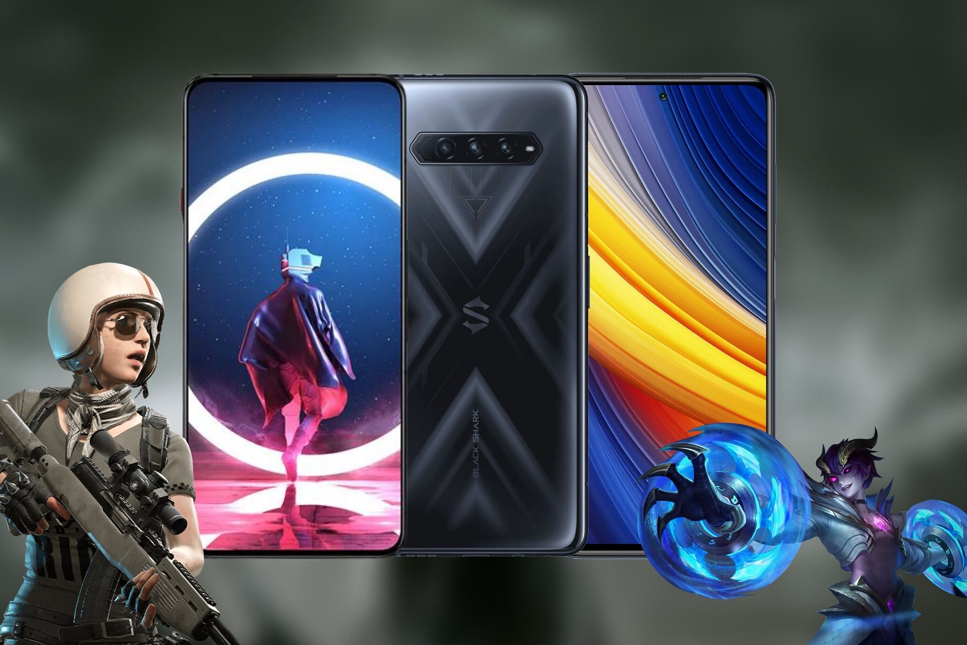 Some of the best upcoming gaming phones in 2022 (Image via Sportskeeda)