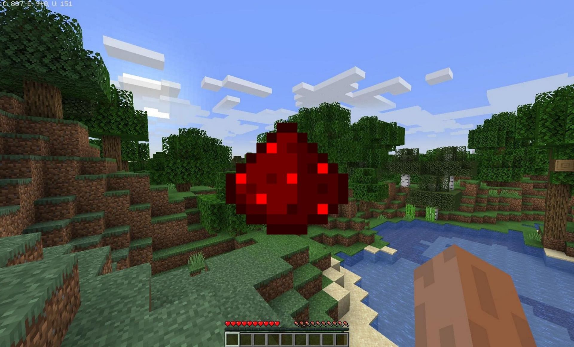 Redstone dust (Image via Minecraft Wiki)