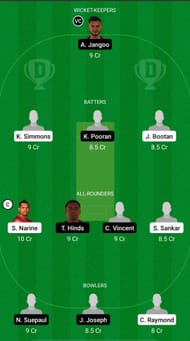 SCK vs LBG Dream11 Prediction - Trinidad T10 Blast
