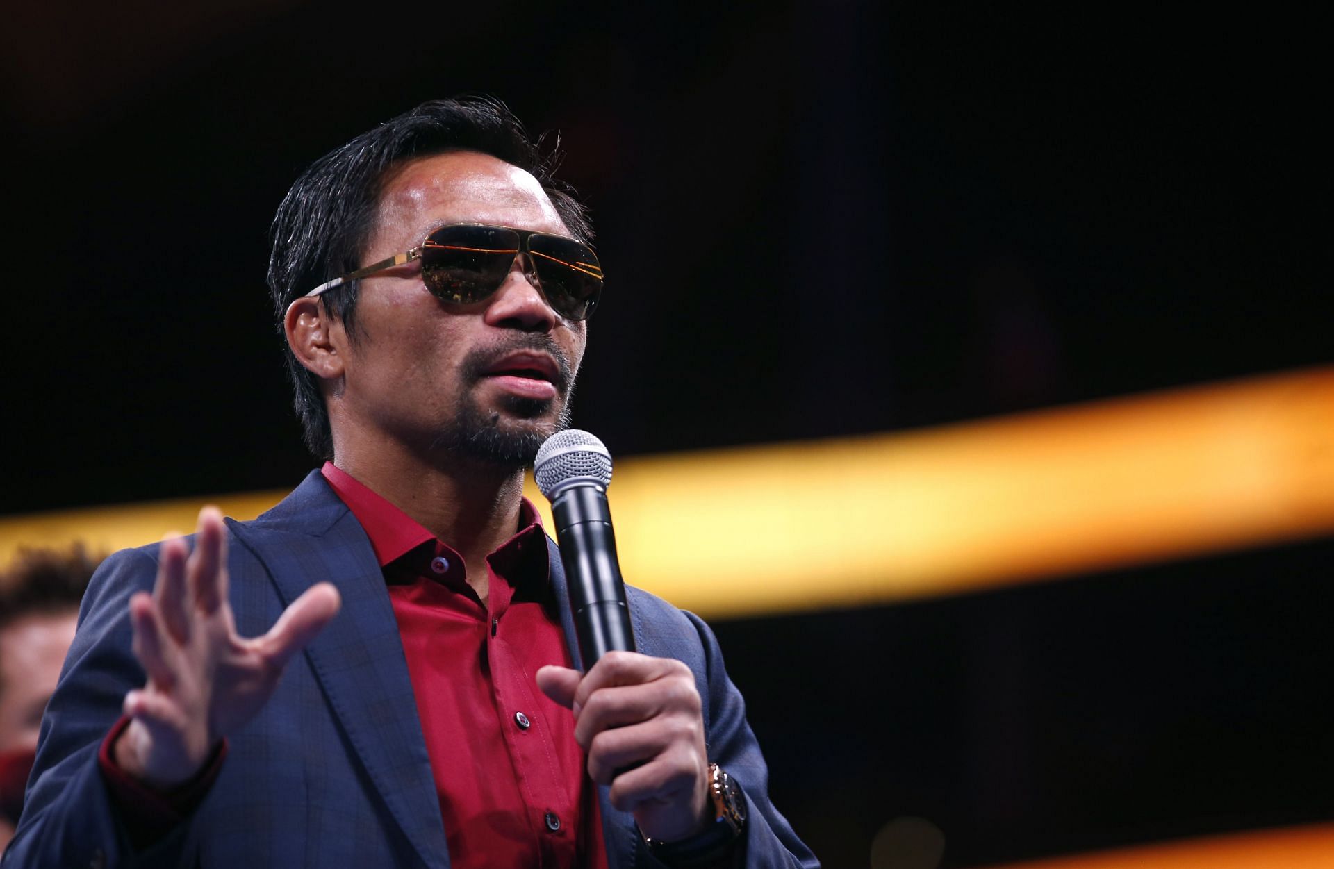 Manny Pacquiao is running for President of the Philippines