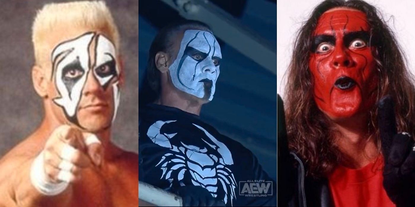 The many iterations of The Icon Sting.