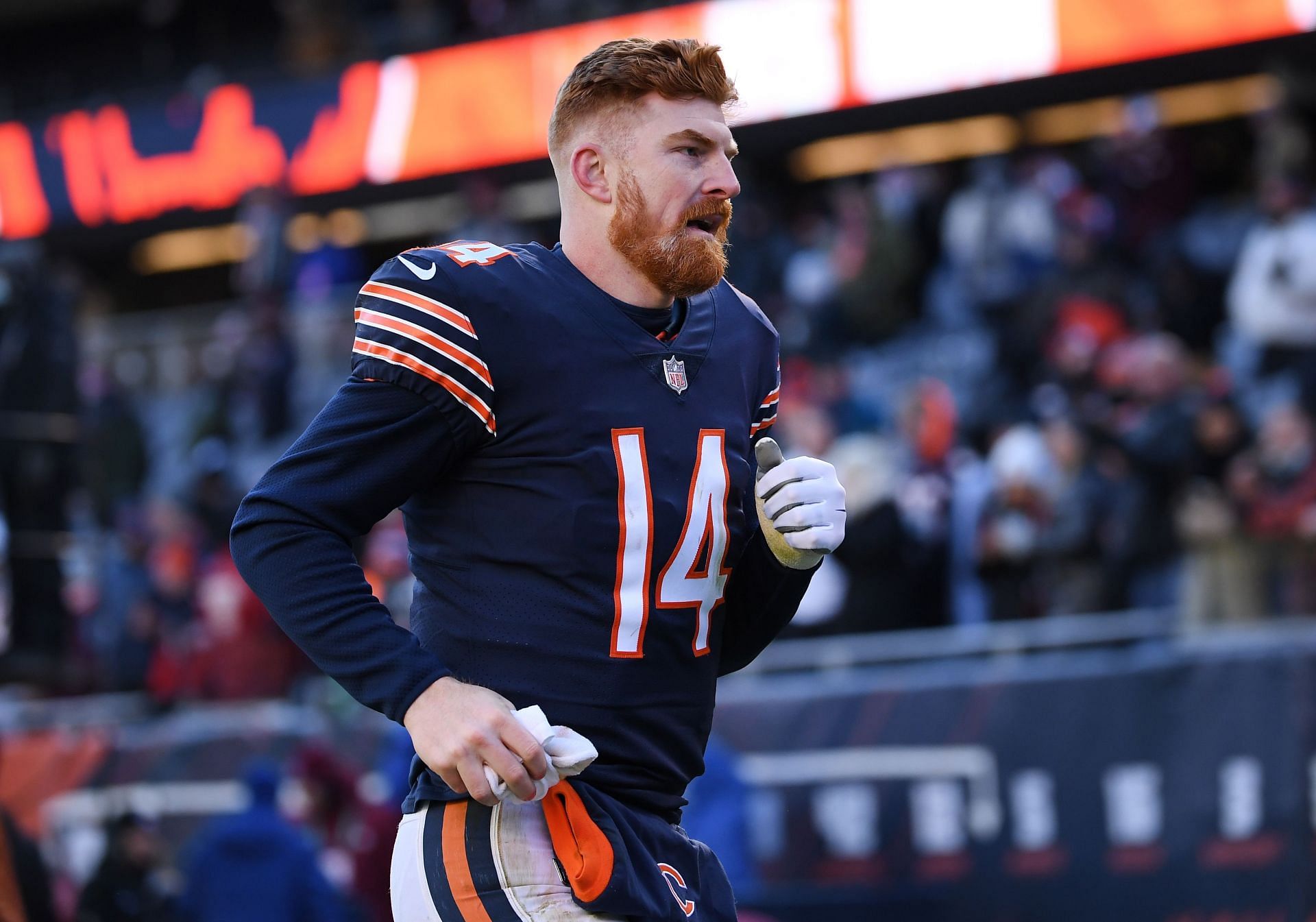 Chicago Bears quarterback Andy Dalton.