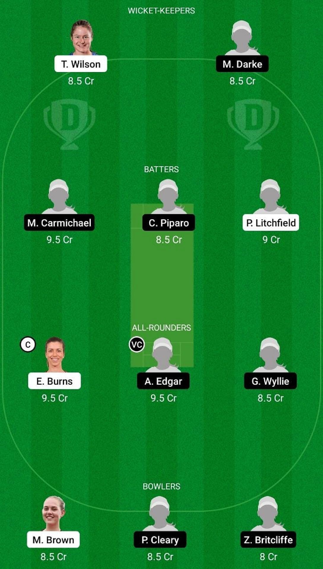 NSW-W vs WA-W Dream11 Fantasy Suggestion #1