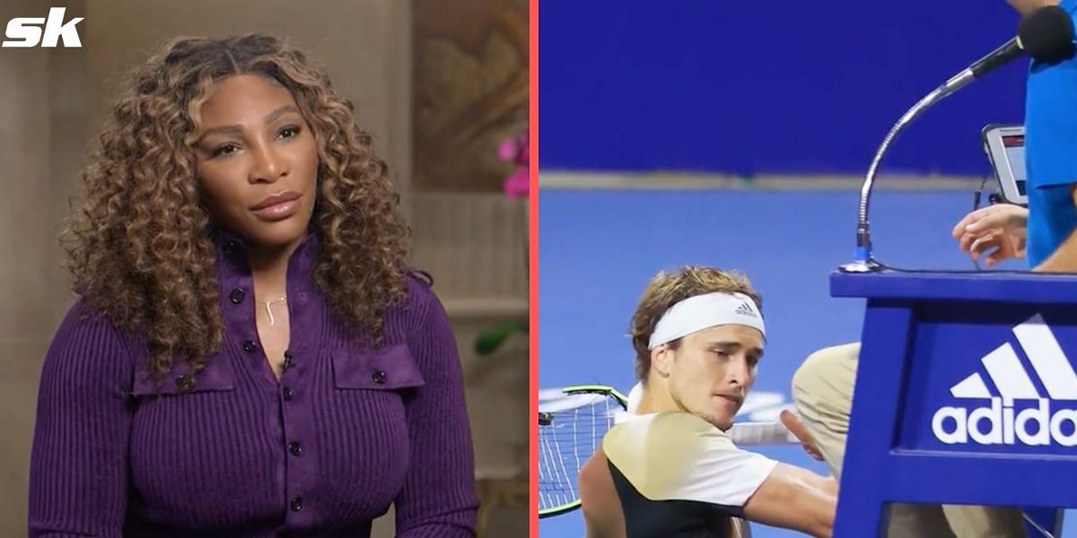 Serena Williams has had her say on Alexander Zverev&#039;s violent outburst in Acapulco