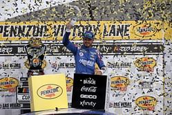 "Really special for us" - Kyle Larson talks about NASCAR 2021 season win in Las Vegas