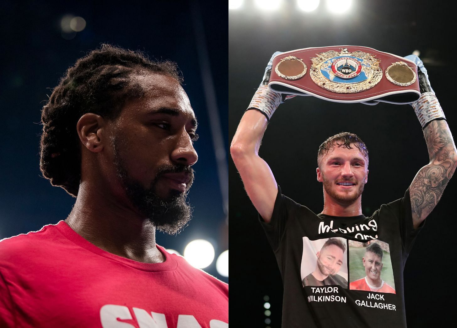 Demetrius Andrade (left), Zach Parker (right)