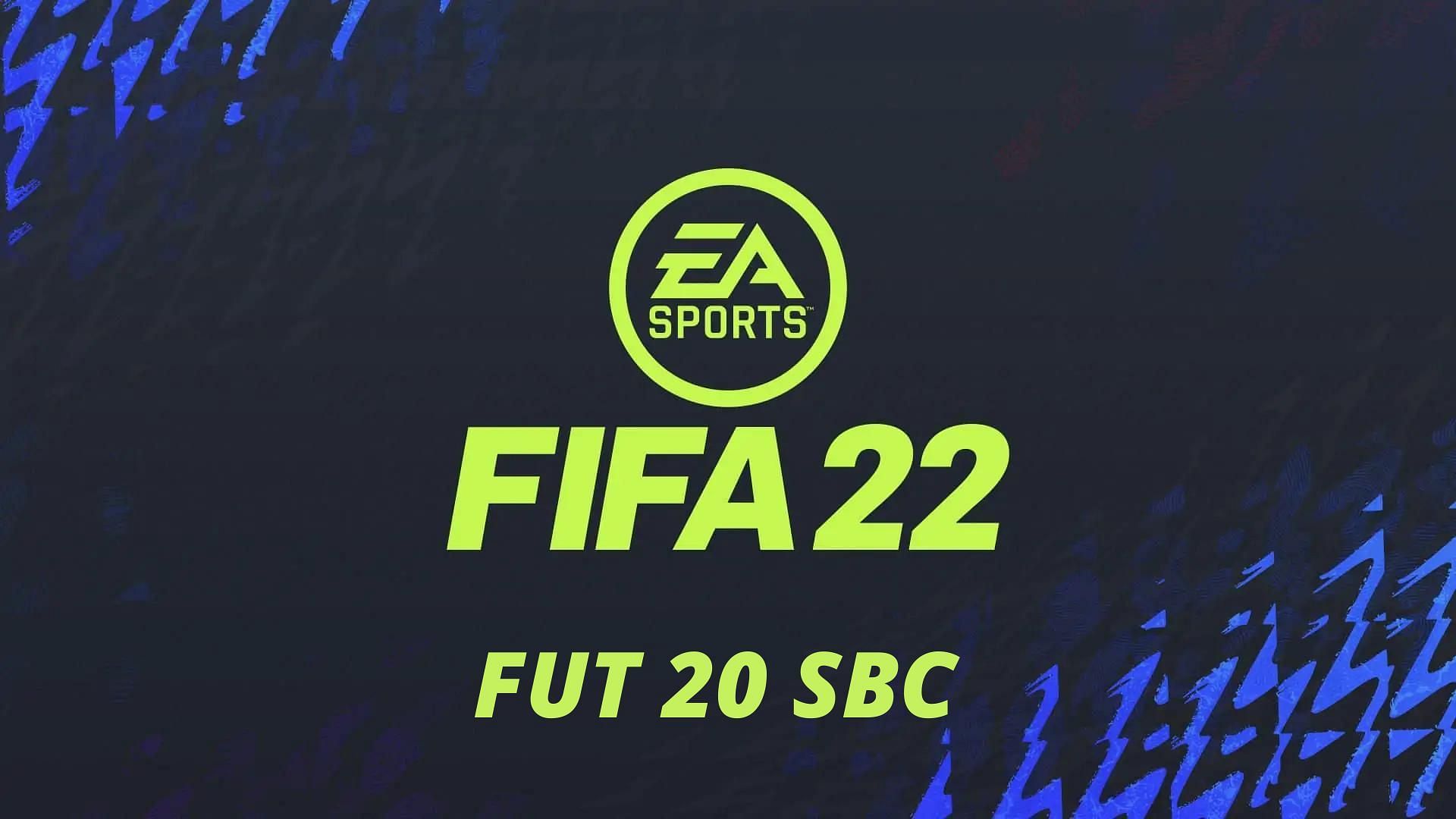 FUT 20 SBC is now live in FIFA 22 Ultimate Team (Image via Sportskeeda)
