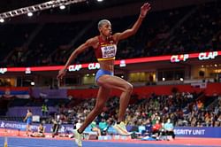 Venezuela's Yulimar Rojas wins gold, sets new world triple jump record at World Athletics Indoor Championships