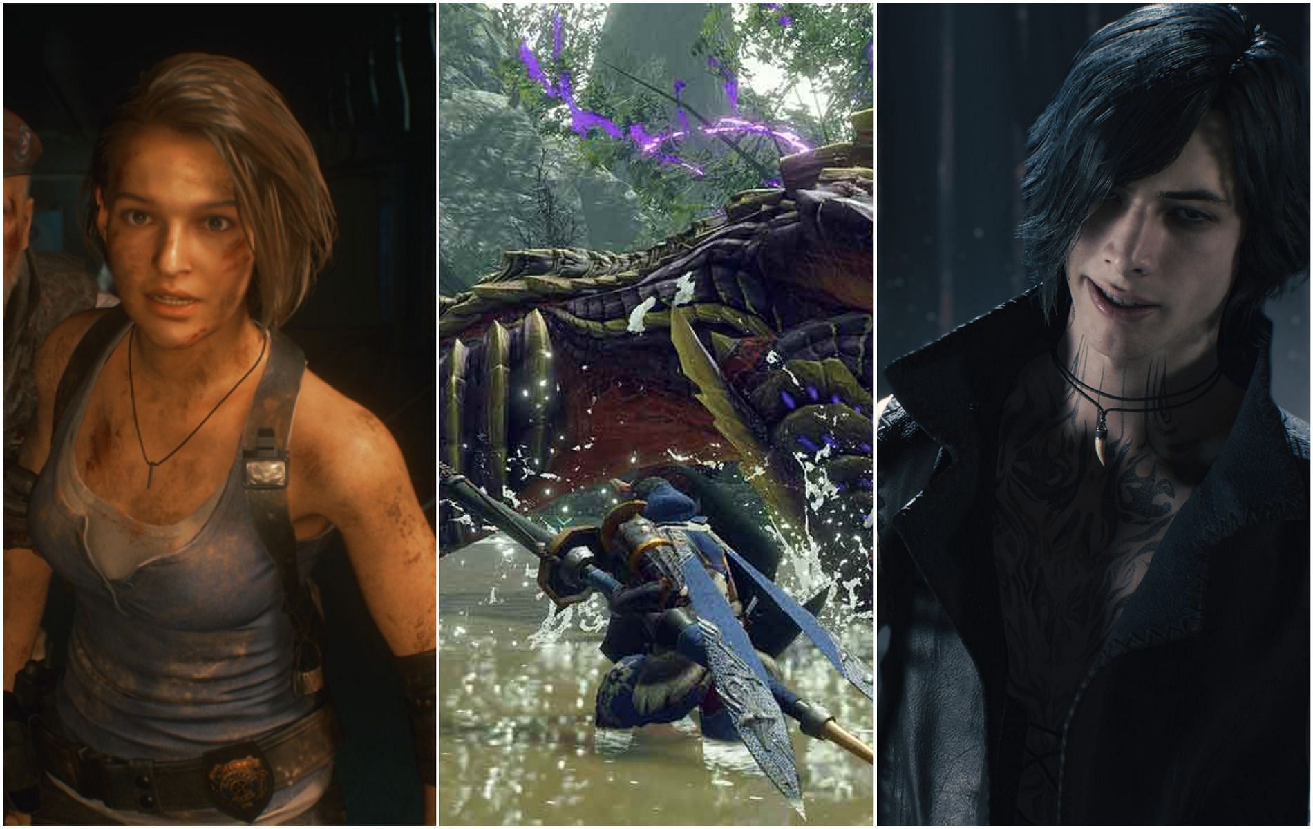Some of the industry&#039;s biggest games are on discount right now (Images via Capcom)