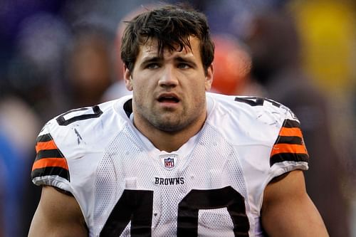 Cleveland Browns running back Peyton Hillis.