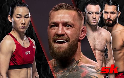 Yan Xiaonan weighs in on Colby Covington vs. Jorge Masvidal and Conor McGregor's good looks [Photo credit: ufc.com & Getty]