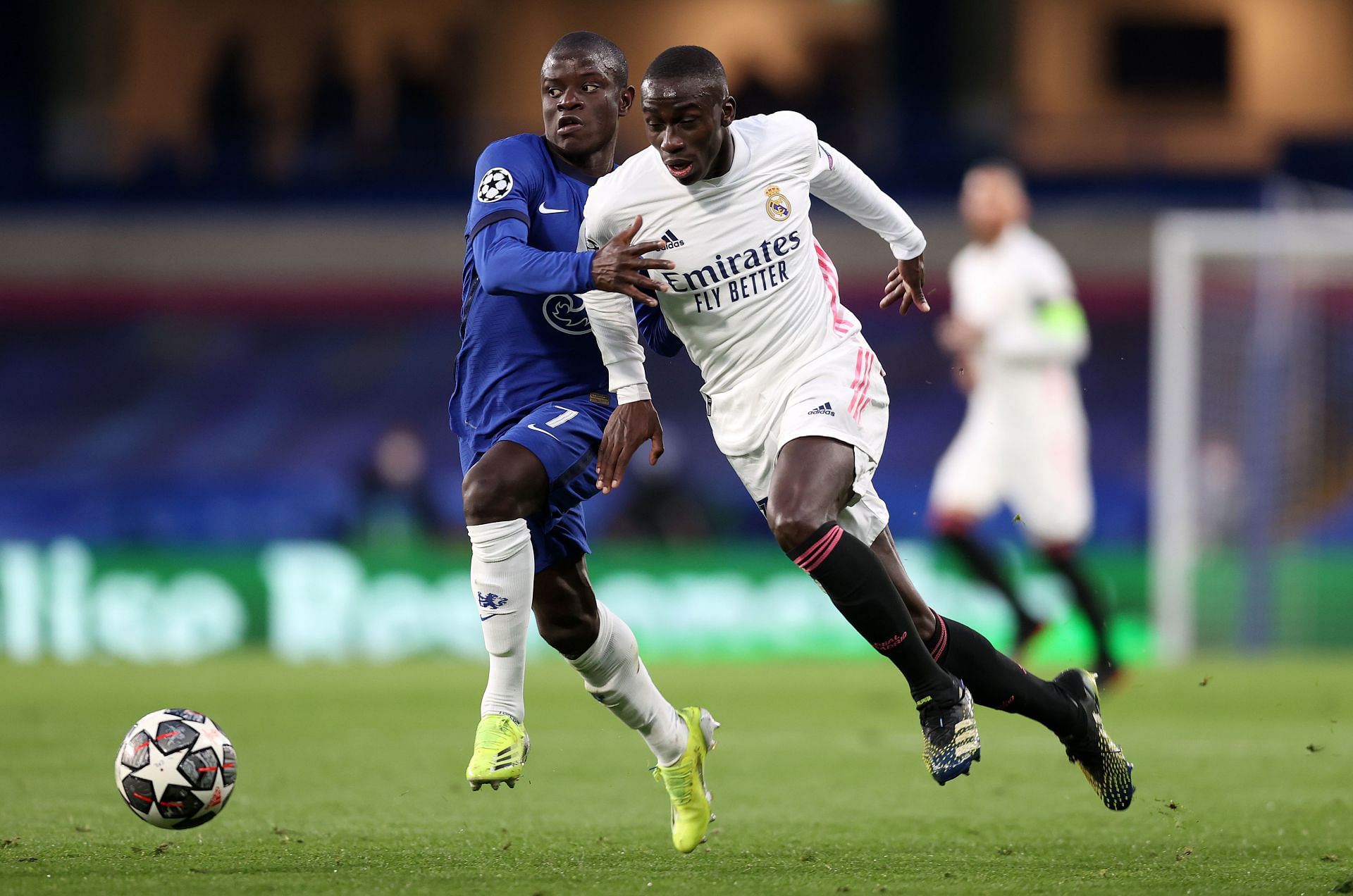 Ferland Mendy (right) is expected to leave Real Madrid this summer.